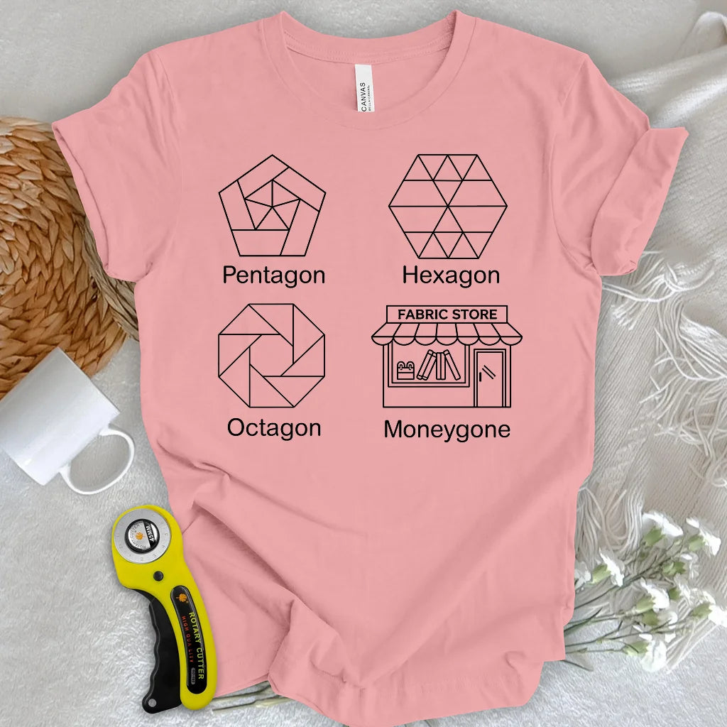 Nicht-agonales T-Shirt