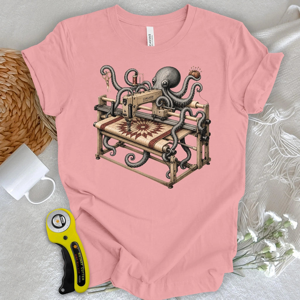 Octo Longarm Quilter T-shirt