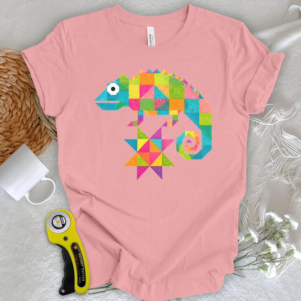 Patchwork Chameleon T-shirt