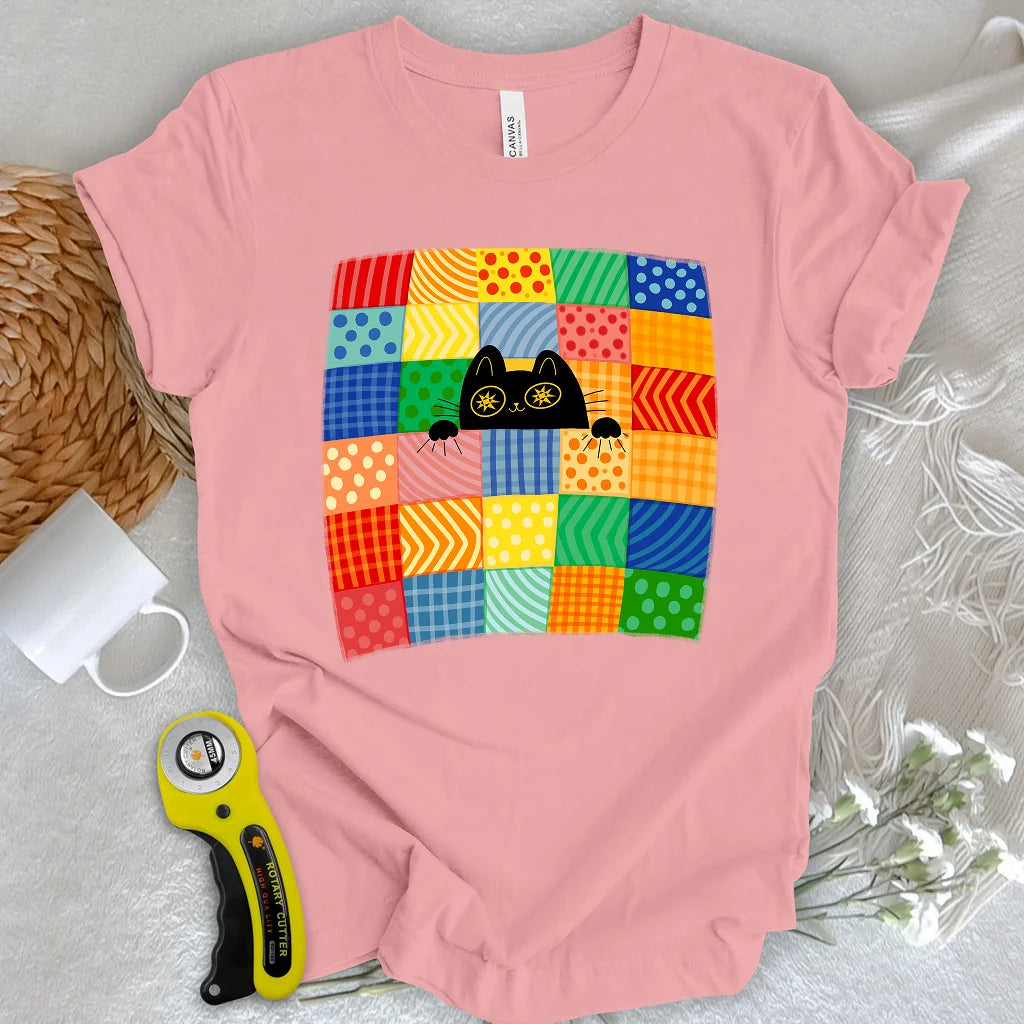 Patchwork Kitty T-shirt