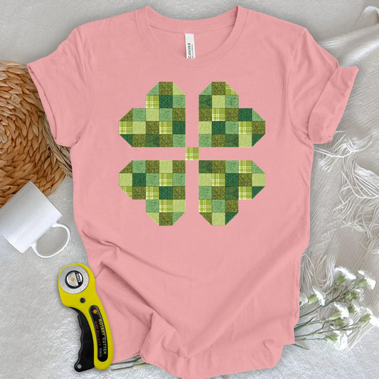 Patchwork Lucky Clover T-shirt