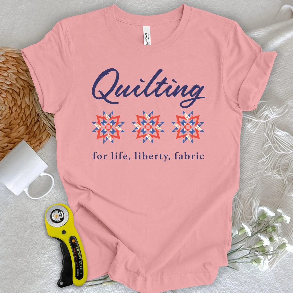 Patriotic Quilt Block T-shirt