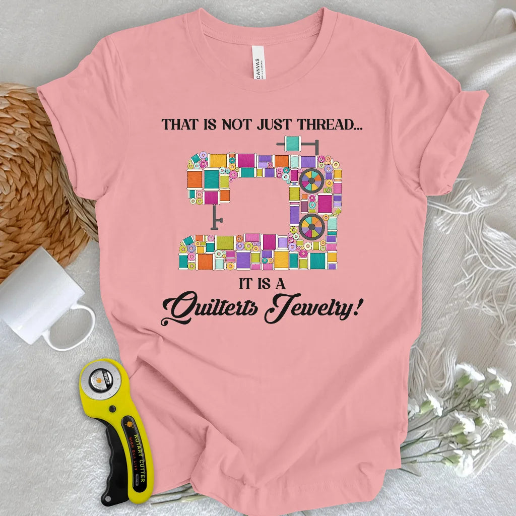 Powered by Sewing Machine & Thread T-shirt