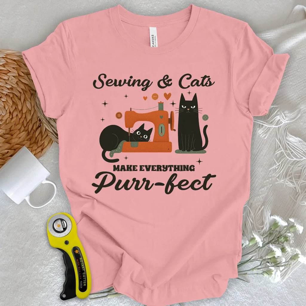Purr-fect Sewing T-shirt