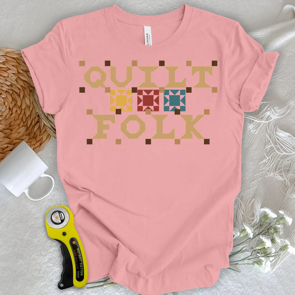 T-shirt courtepointe