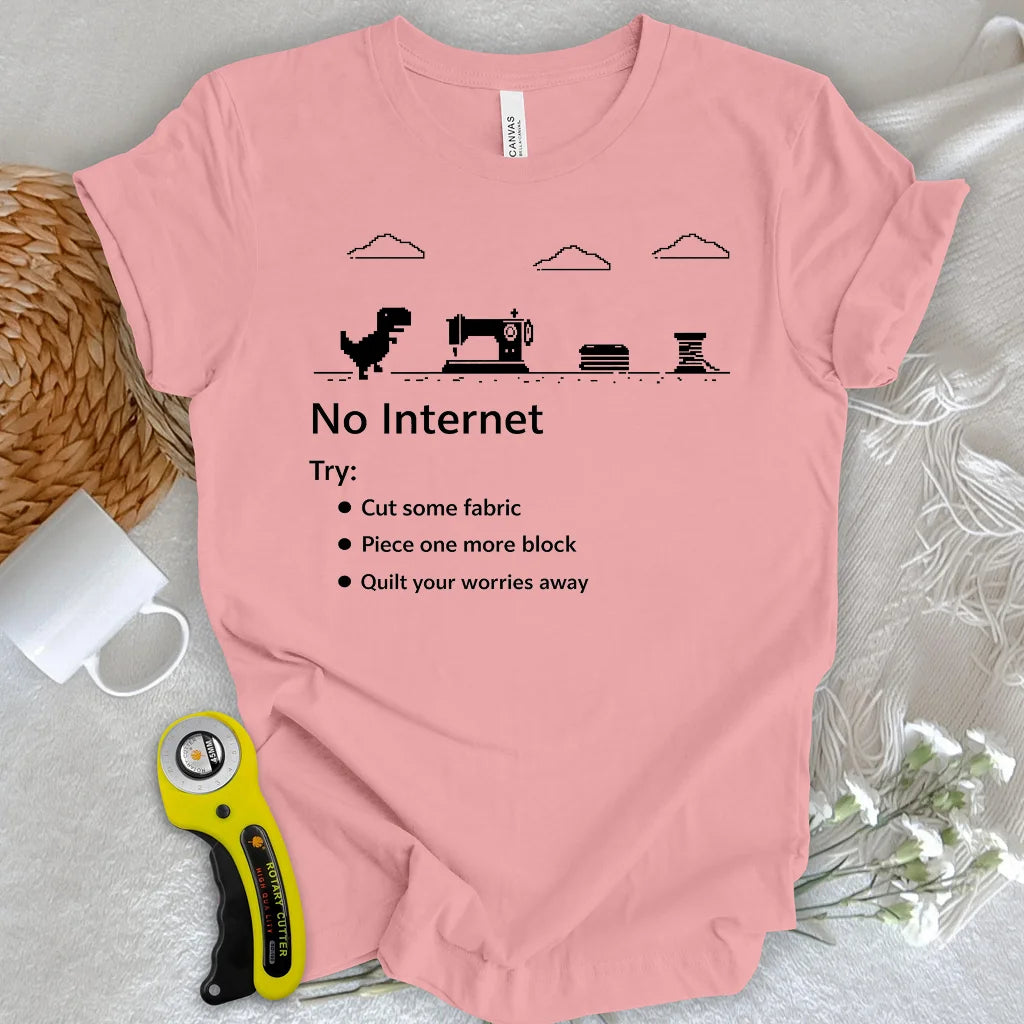 Steppdeckenmodus aktiviert T-Shirt