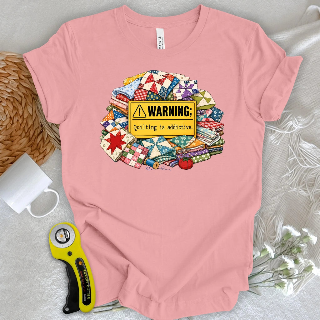 Quilt Warning T-shirt