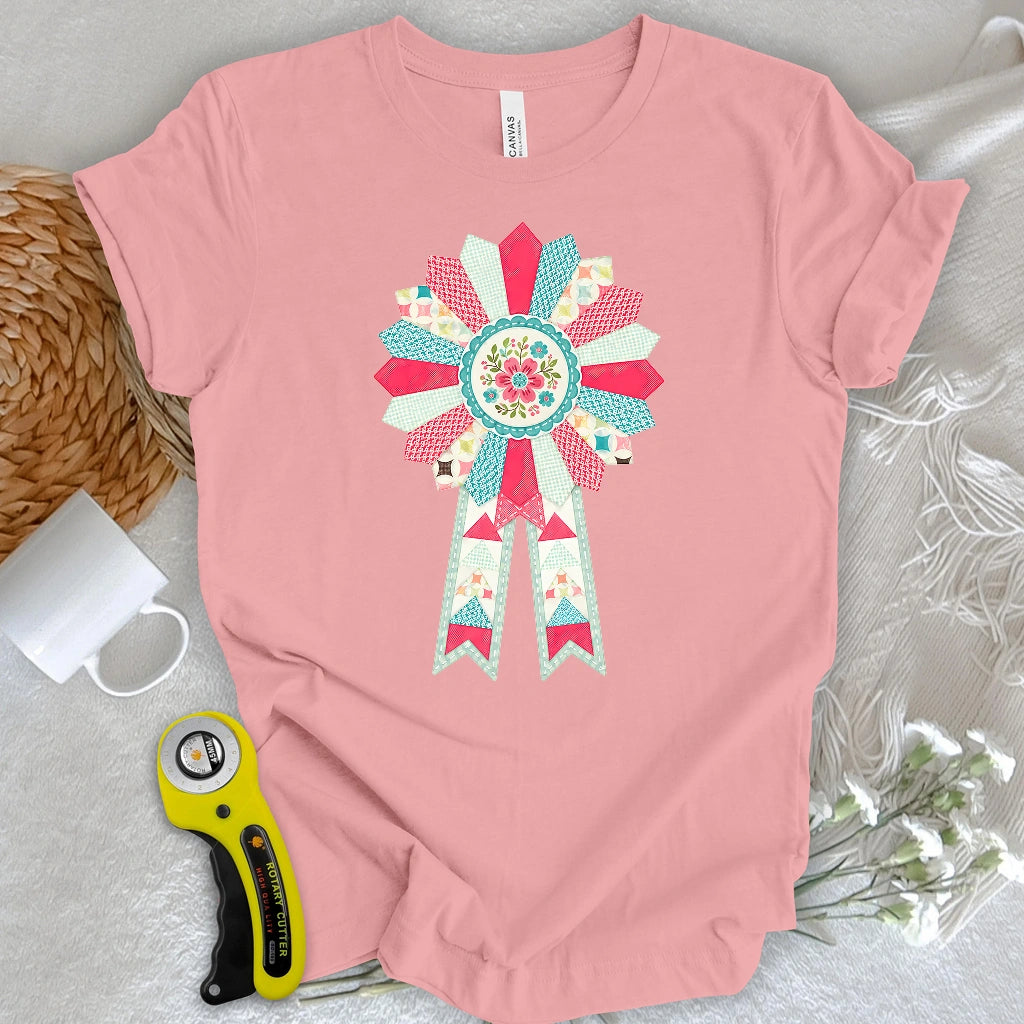 Quilted Fair Ribbon T-shirt