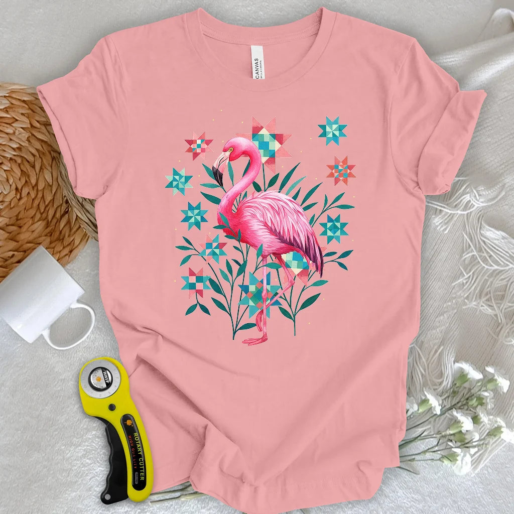 T-shirt matelassé Jardin