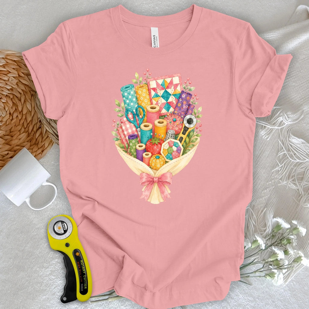 Quilter's Bouquet T-shirt