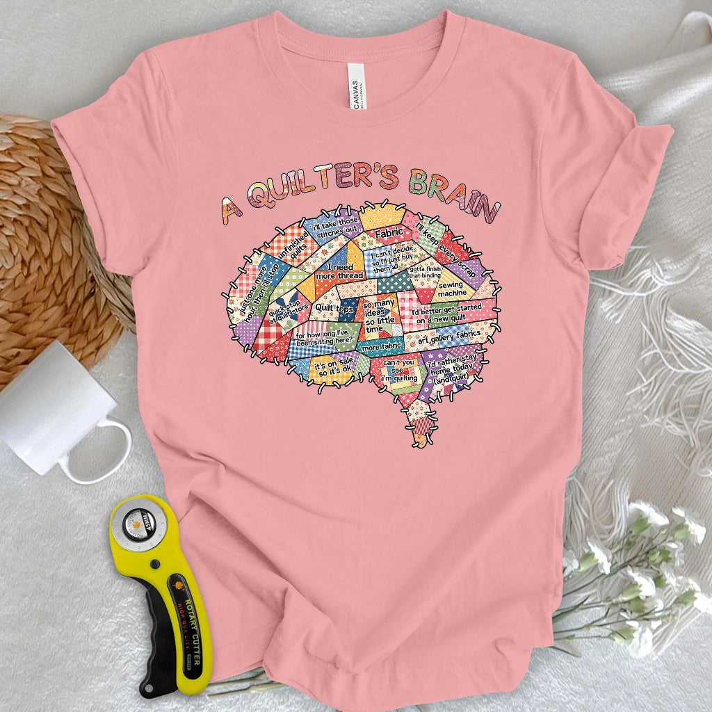 Quilter's Brain T-shirt