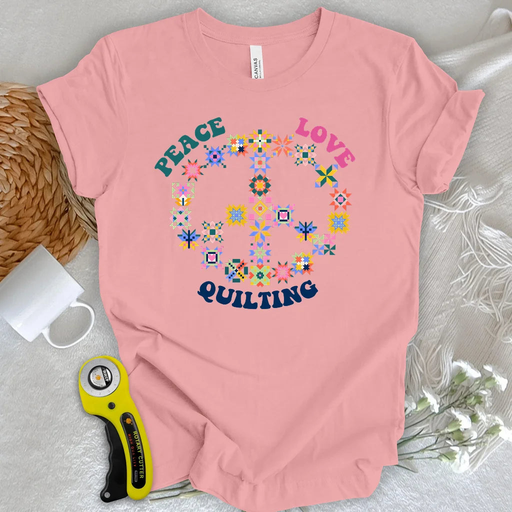 Quilting Brings Peace T-Shirt