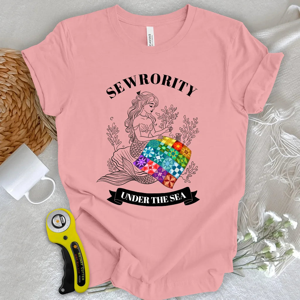 Quilting Mermaid T-shirt
