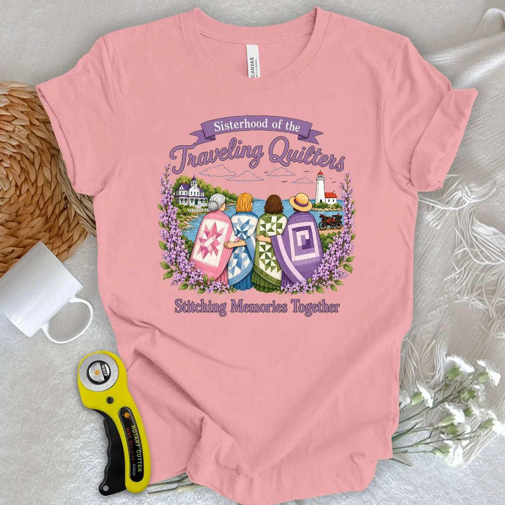 Quilting Sisters on the Go T-shirt