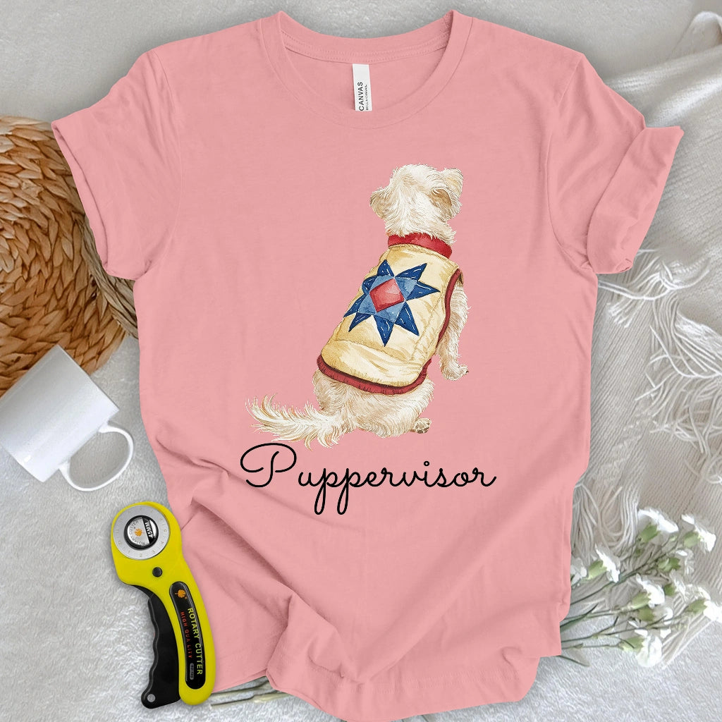 Quilty Pup Star T-shirt