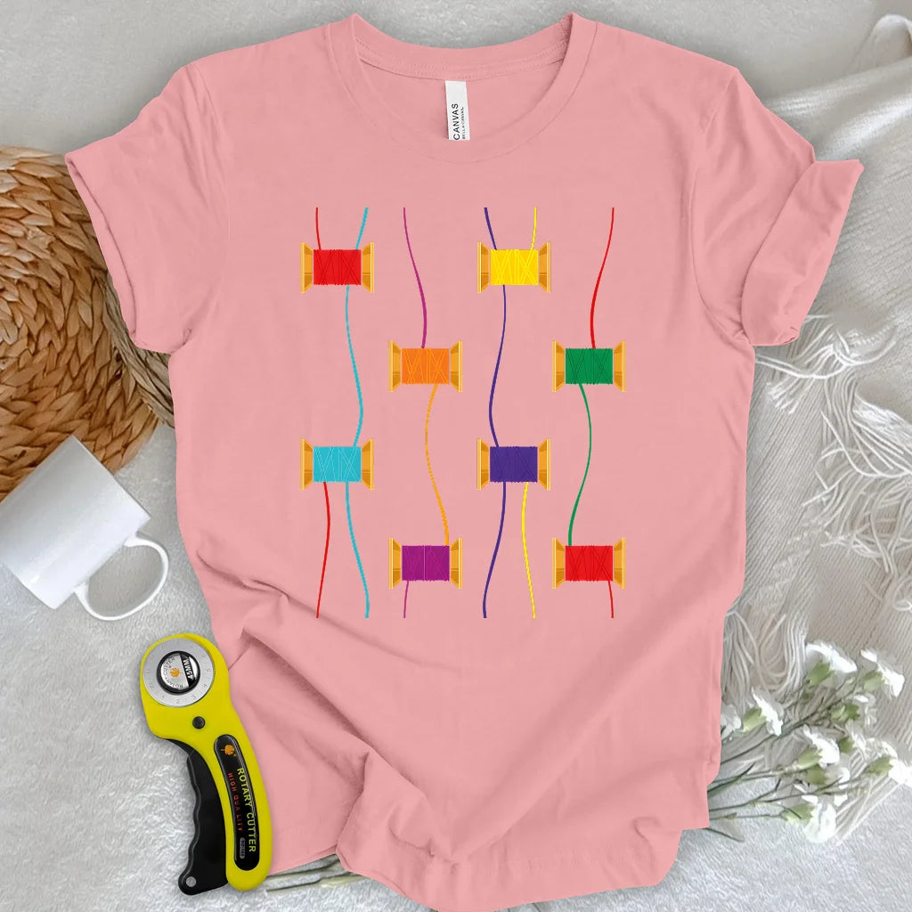 Rainbow Threads T-shirt