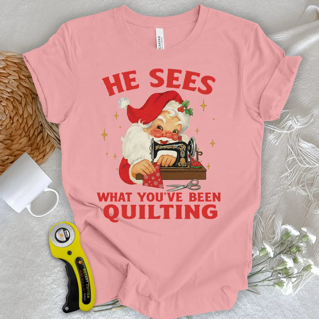 Santa Sees T-shirt