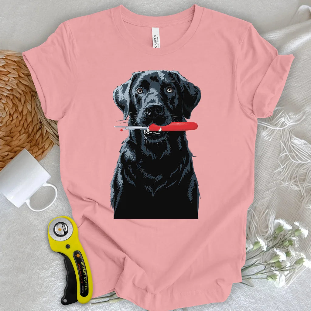 T-shirt décousu