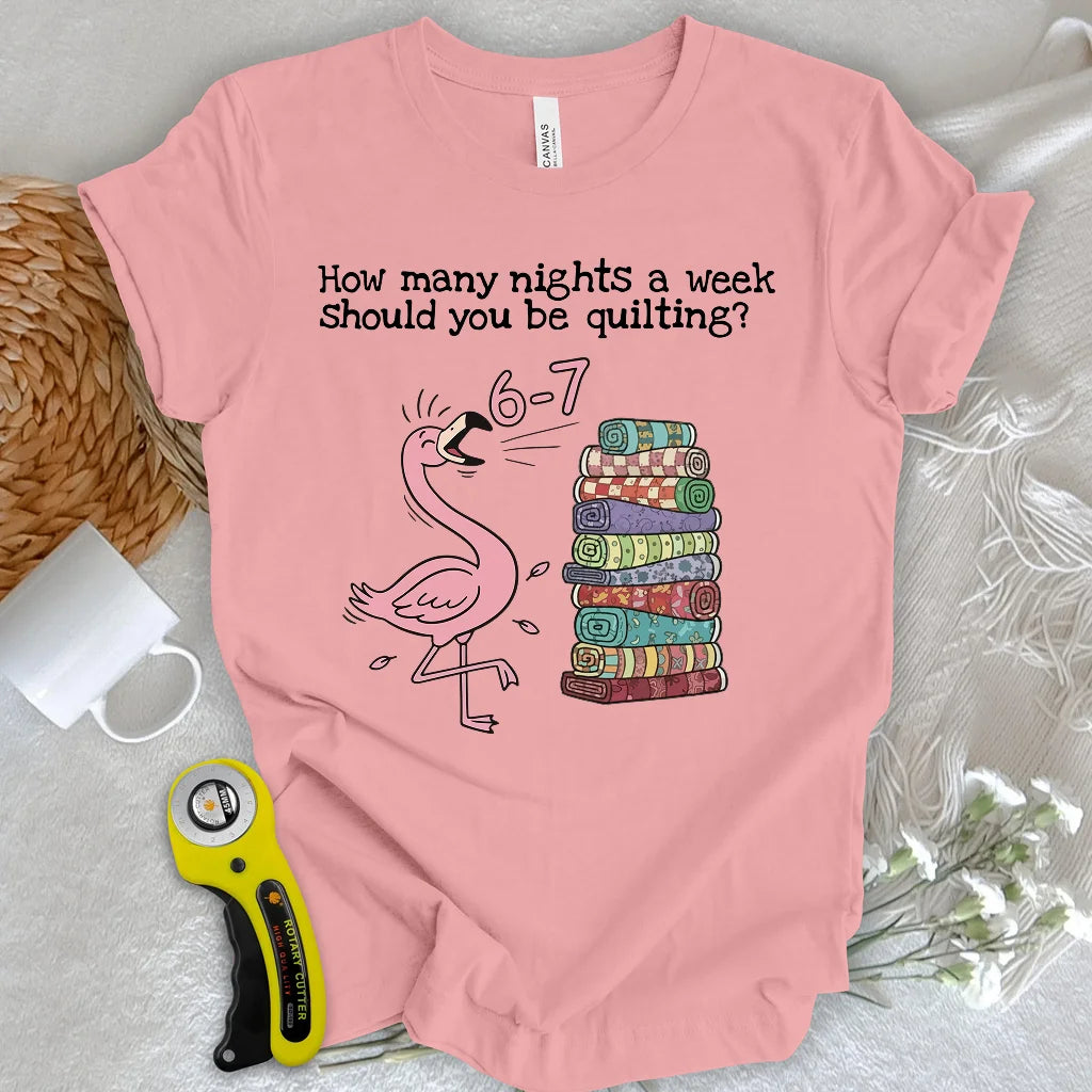 T-shirt Sew-7 nights a week