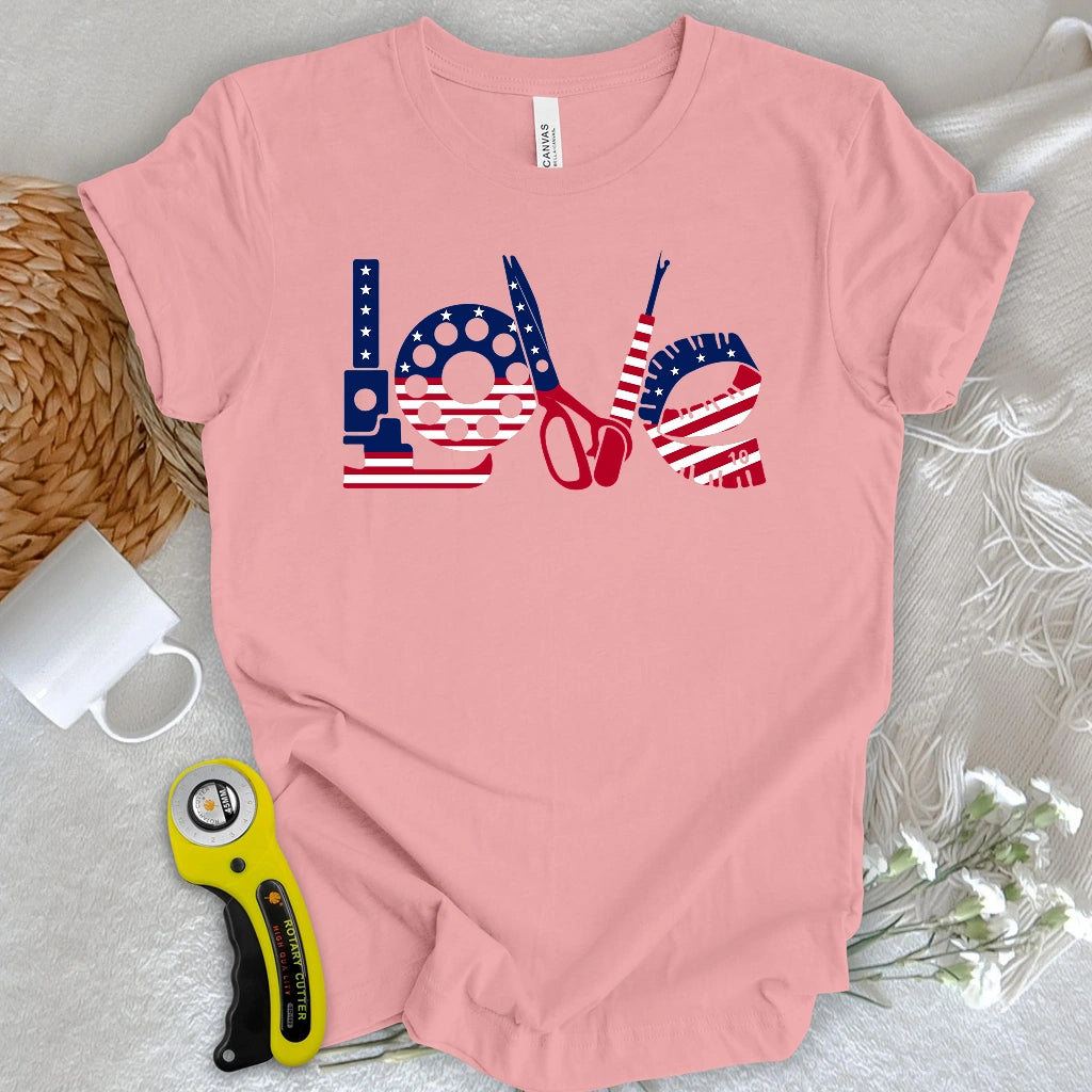 Sew Much Love USA T-shirt