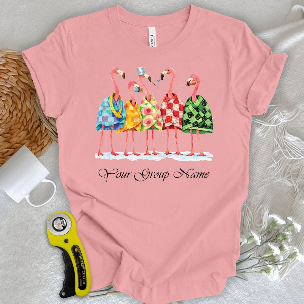 "Custom Name" Sew Sisters T-shirt