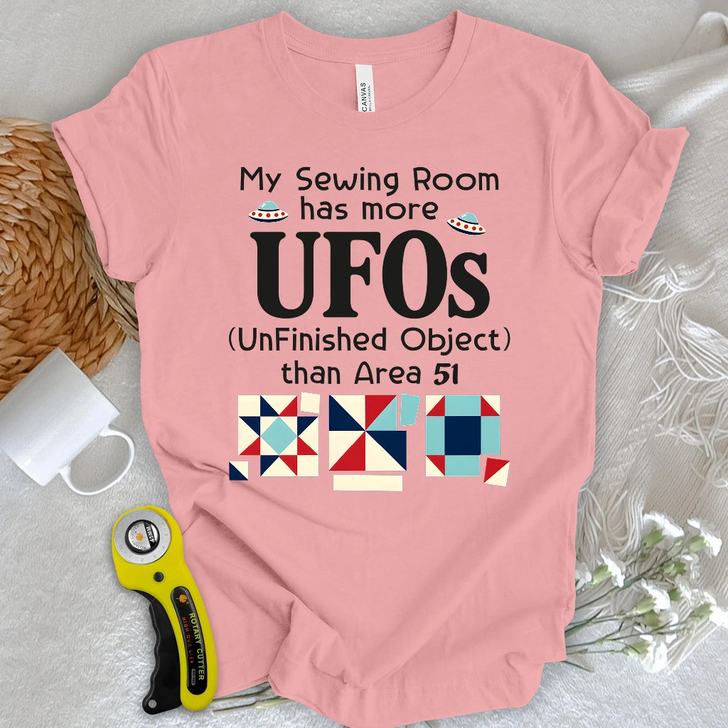 Sewing UFOs T-shirt