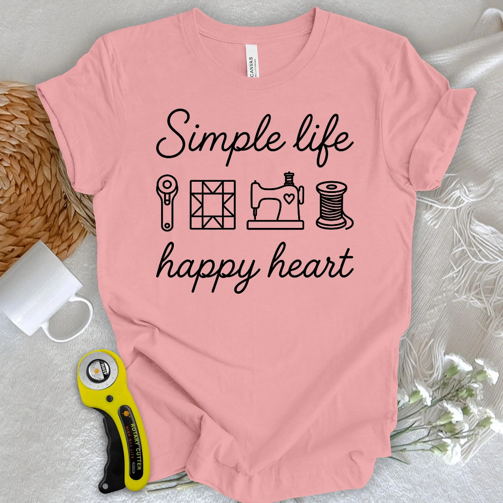 Simple Life Quilter T-shirt