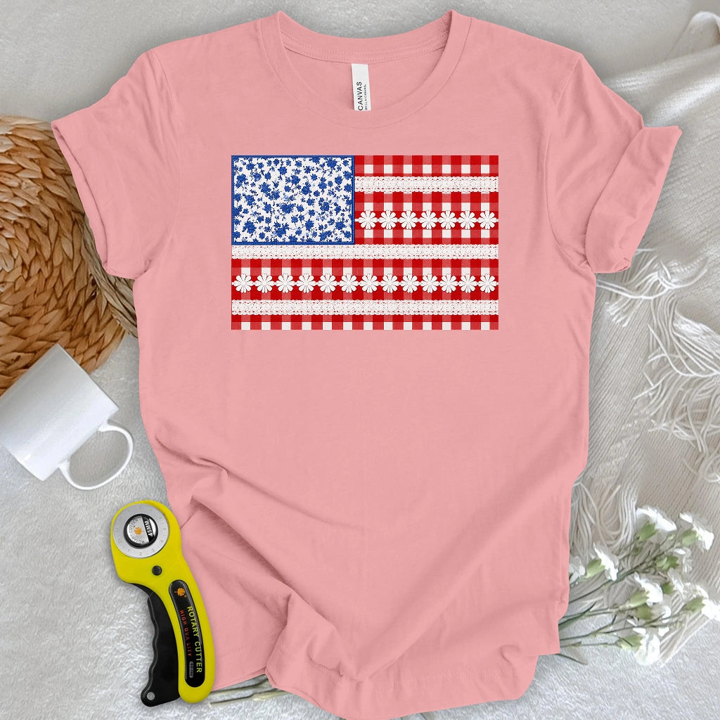 Stars & Scraps Flag T-shirt
