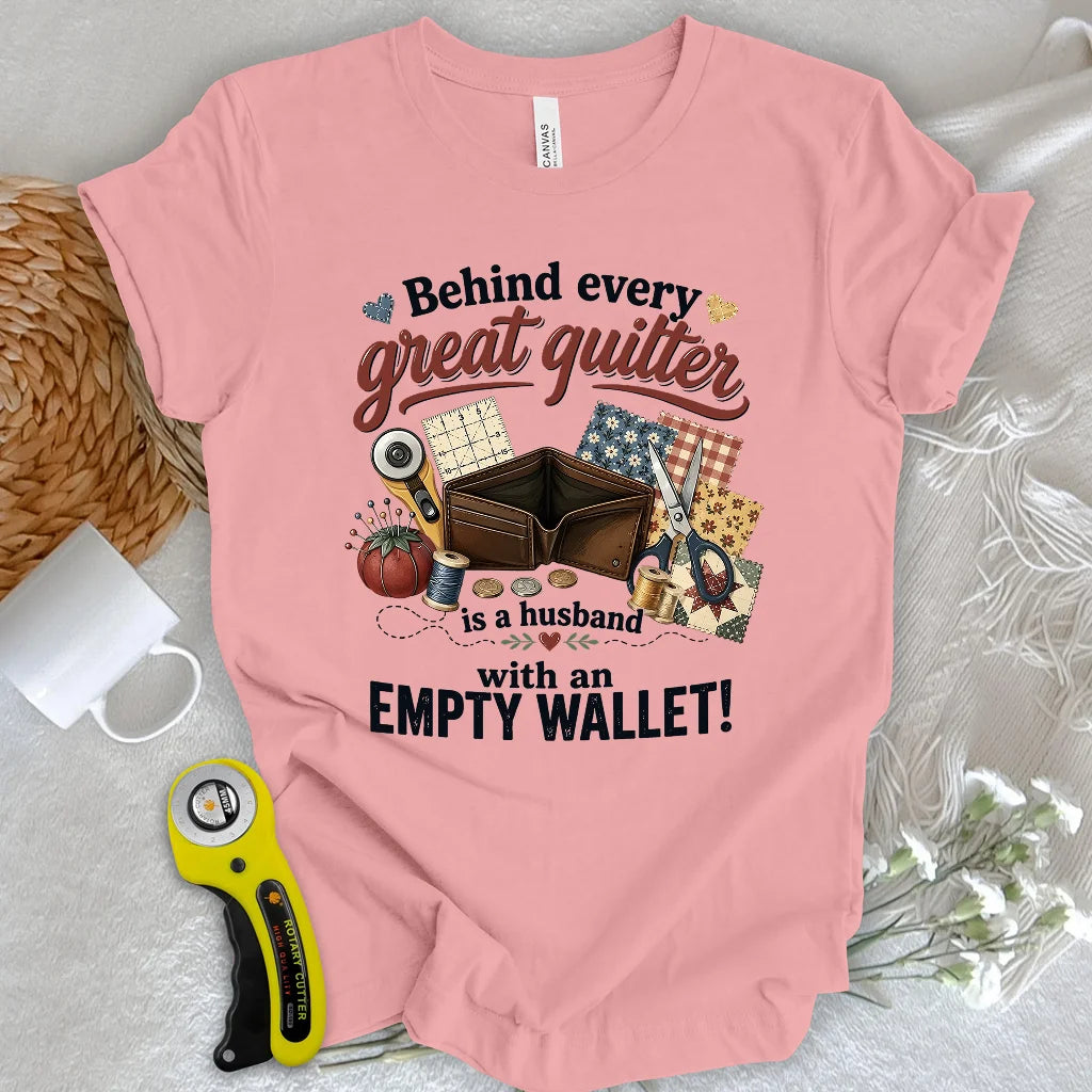 Stitched with Love, Paid by Him T-Shirt