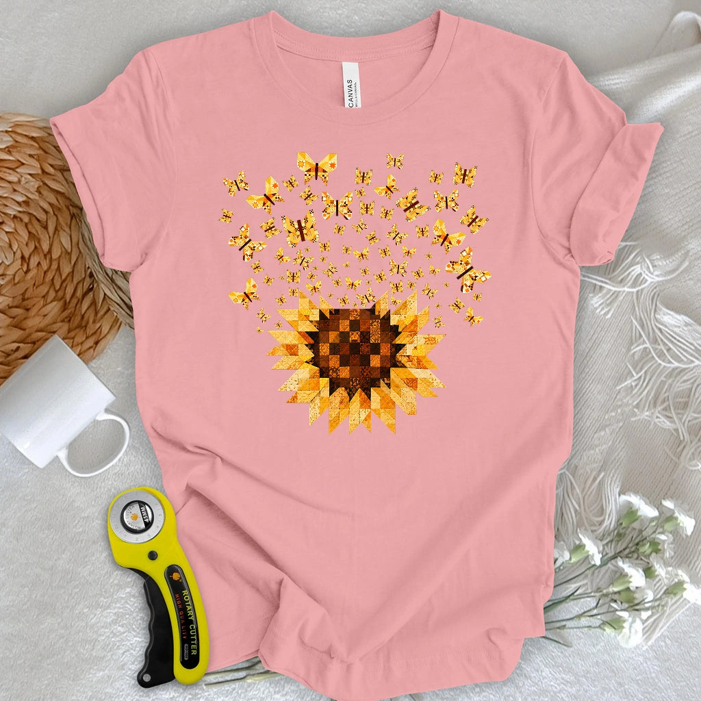 Sunflower Magic Quilt Bloom T-shirt