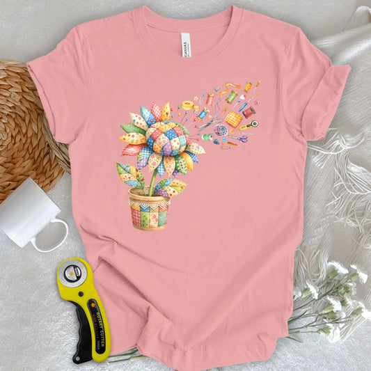 Sunflower Sewing Tools T-shirt