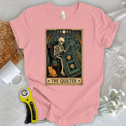 The Quilter Skeleton Card T-shirt