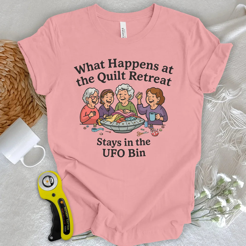 UFO Quilt Retreat T-shirt
