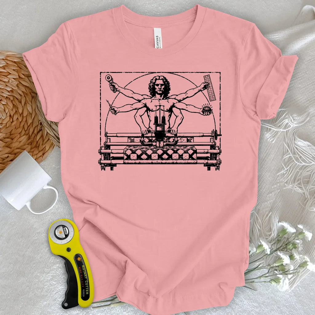 Vitruvian Longarmer T-shirt