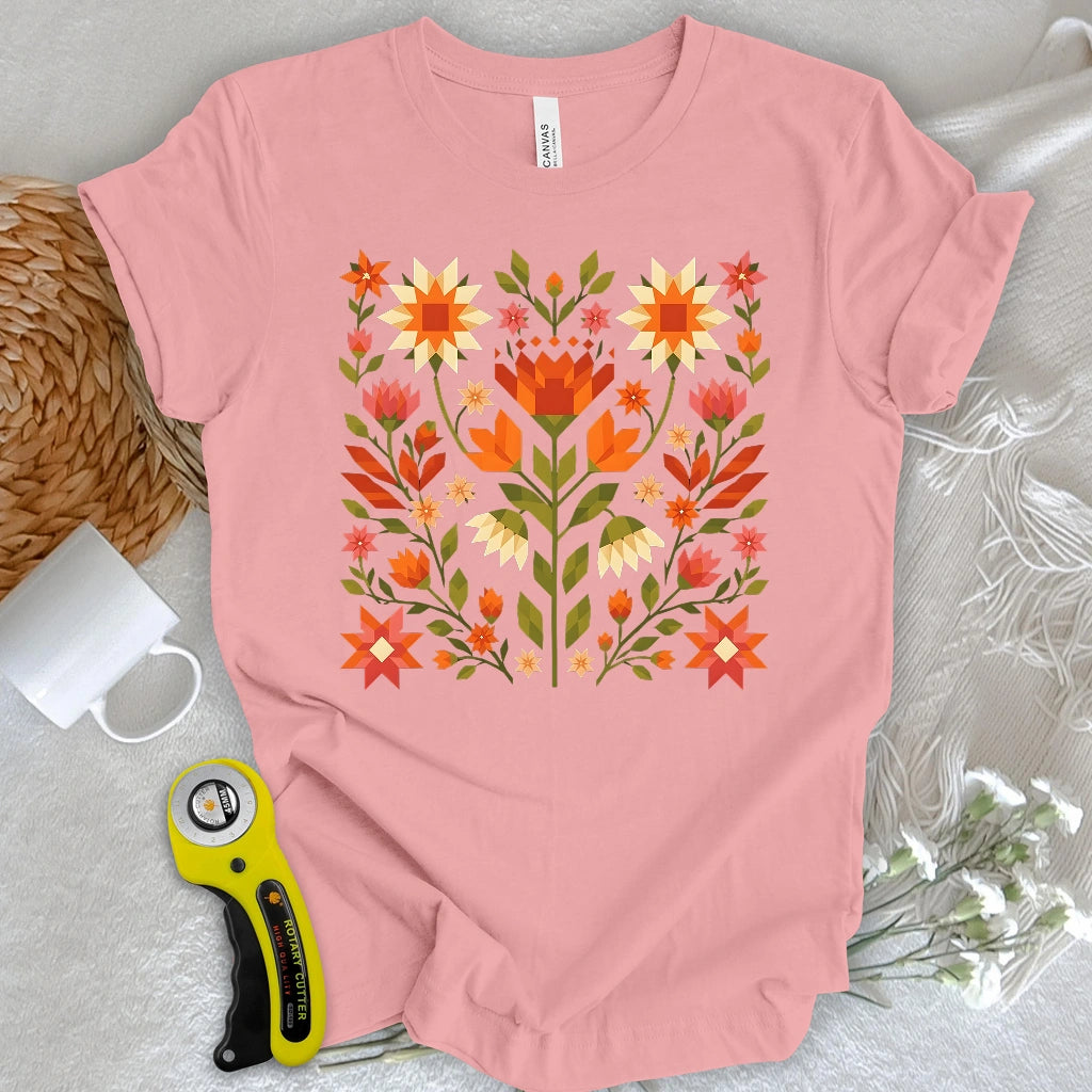 Wildflower Patchwork T-shirt