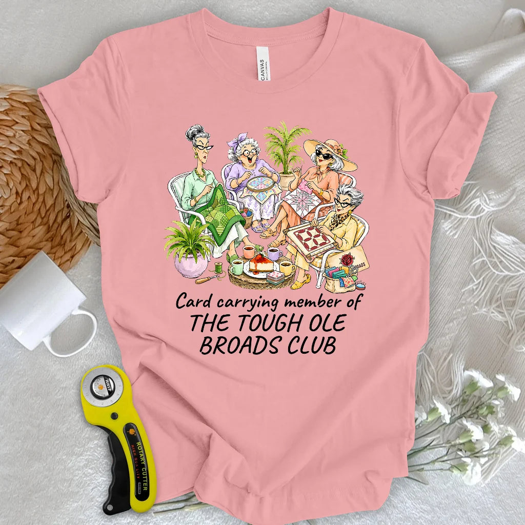 Woman Sewing Company T-shirt