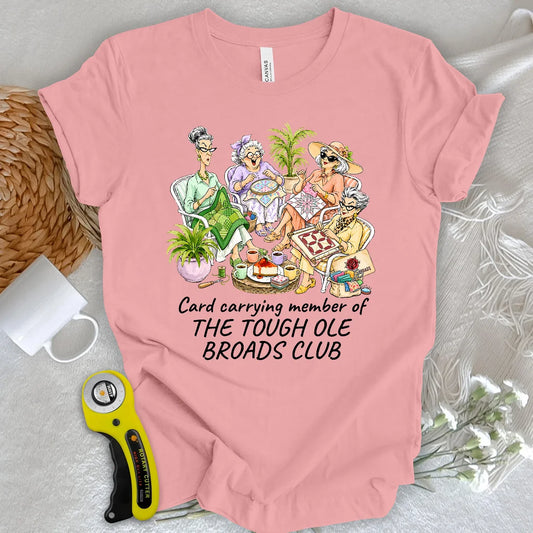 Woman Sewing Company T-shirt