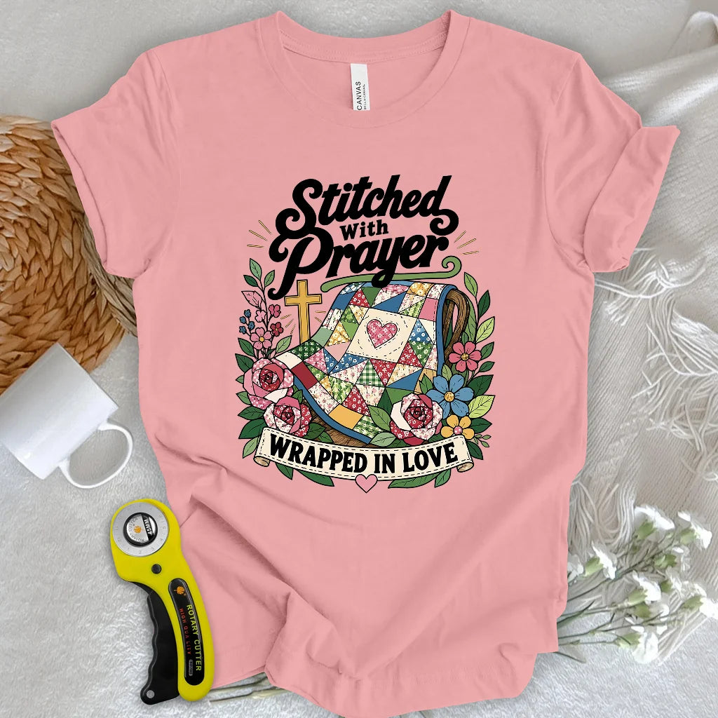 Wrapped In Love Quilt T-Shirt