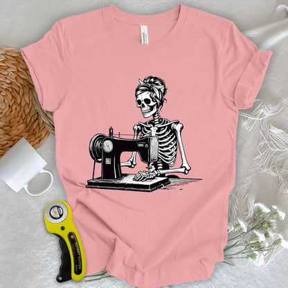 Quilting Skeleton T-shirt