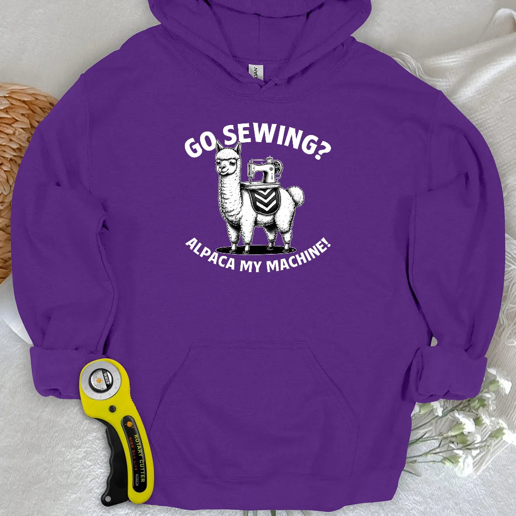 Alpaca Machine Hoodie