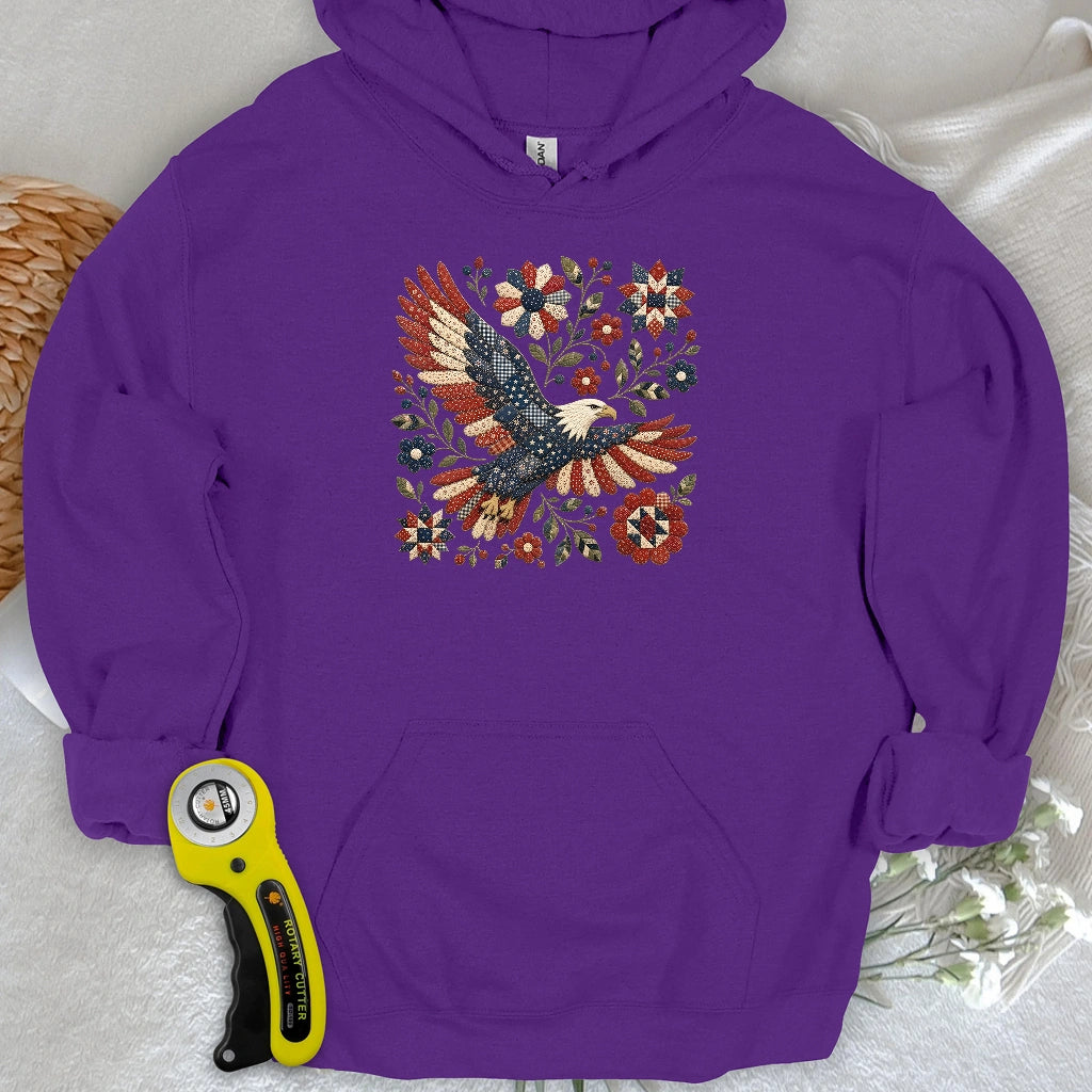 American Eagle Appliqué Hoodie