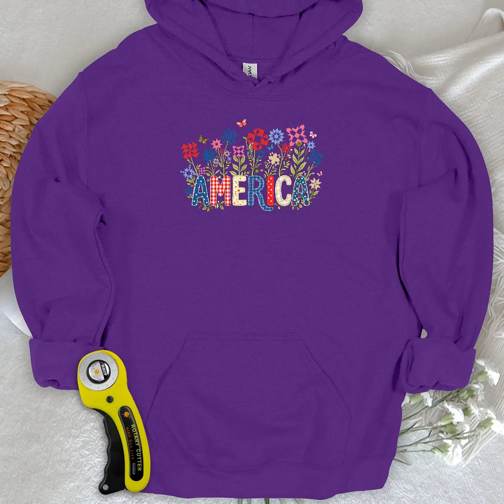 Appliqué America Hoodie