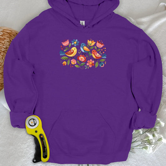 Appliqué Garden Hoodie