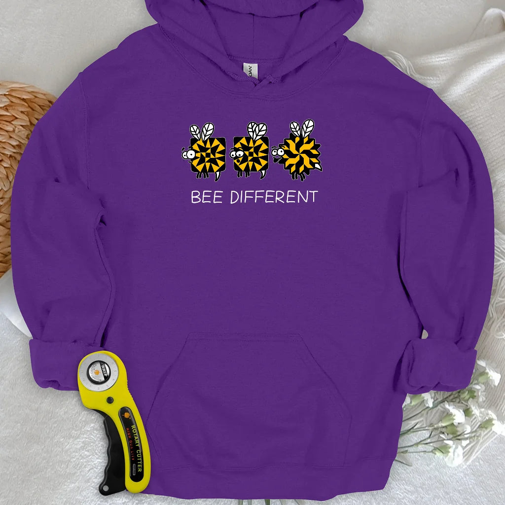 Sweat à capuche Bee Different