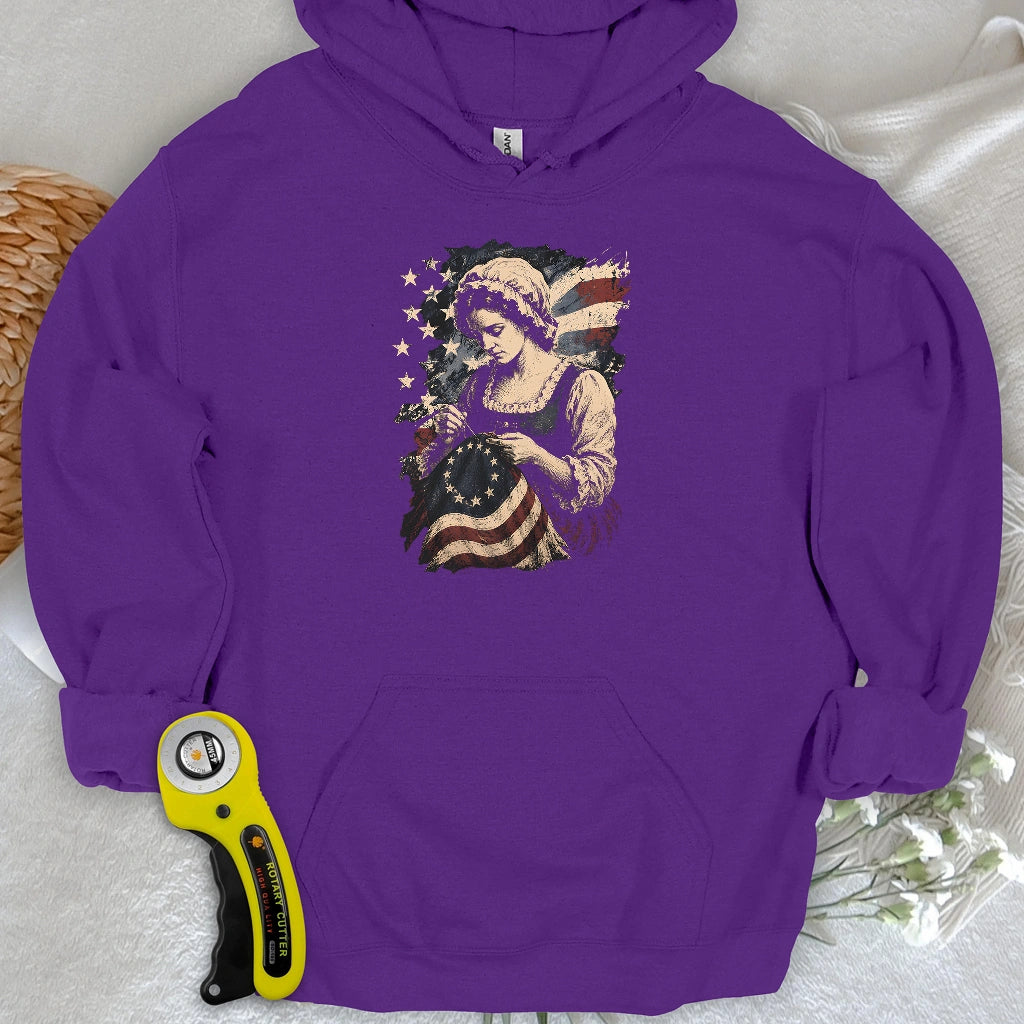 Betsy Ross Flag Hoodie