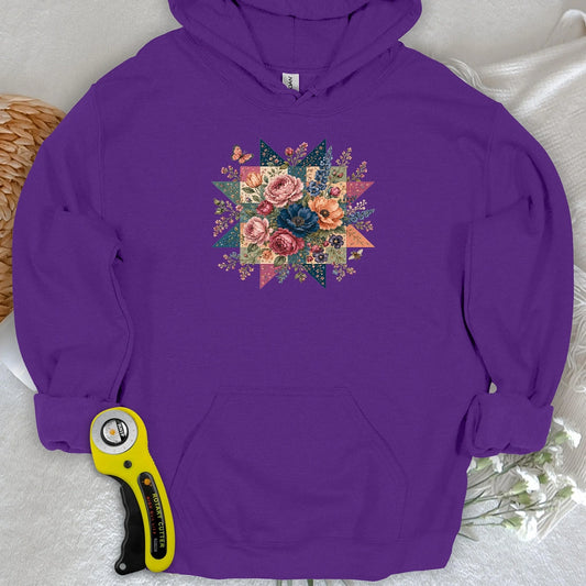 Blooming Patchwork Star Hoodie