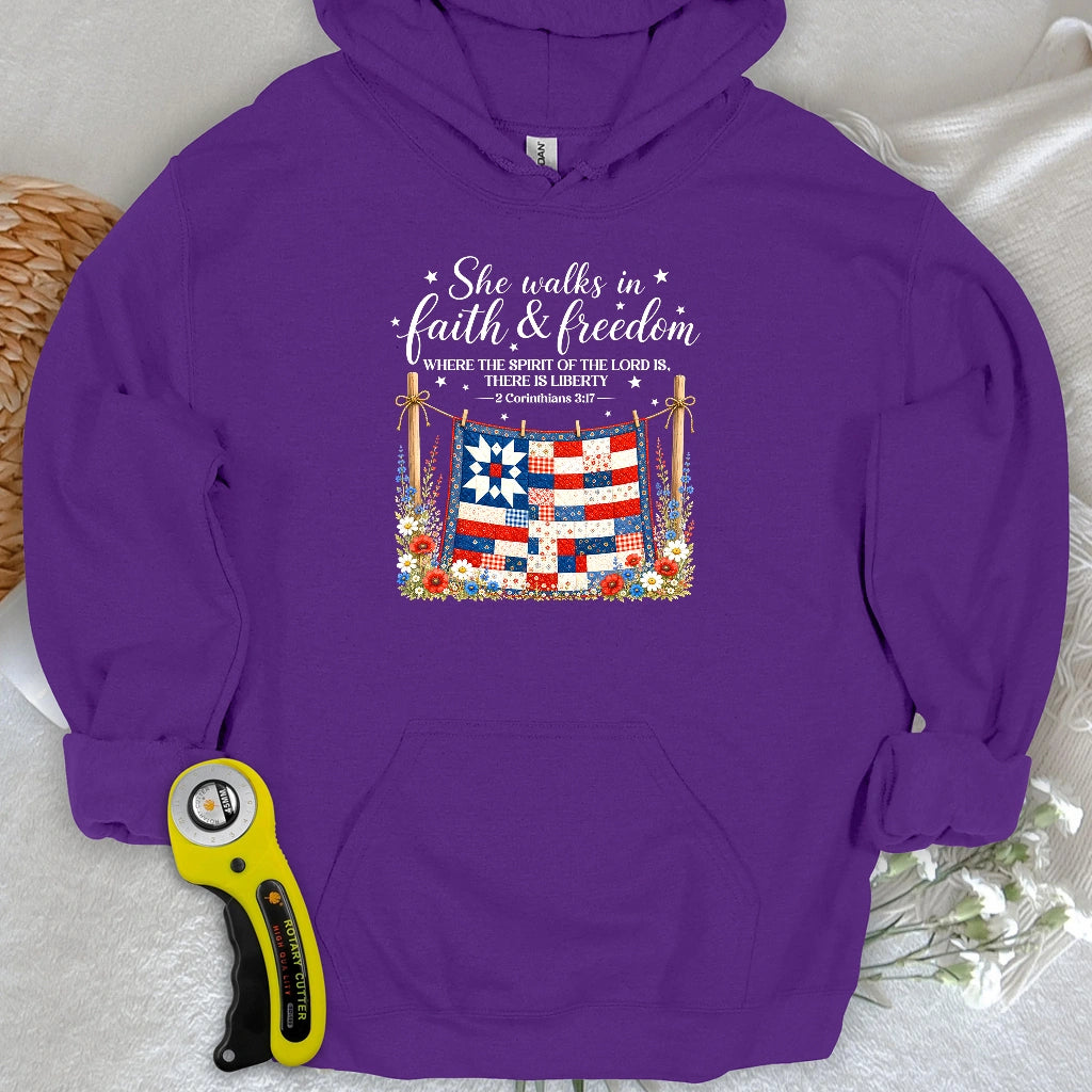 Faithfully Pieced Hoodie