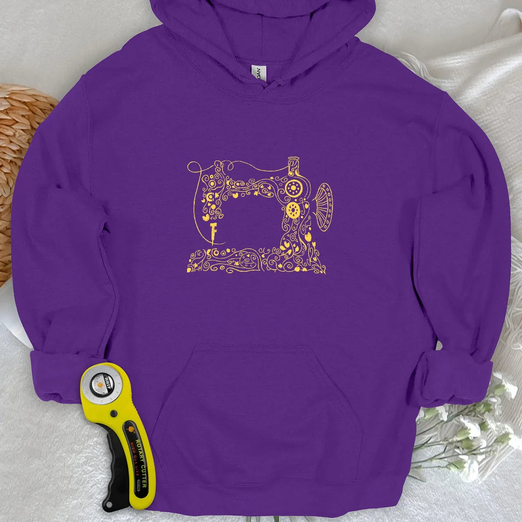 Sweat à capuche Goldwork