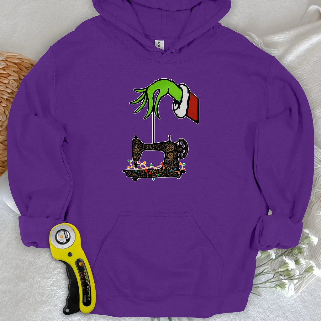Hoodie Le Grinch a volé les points de suture