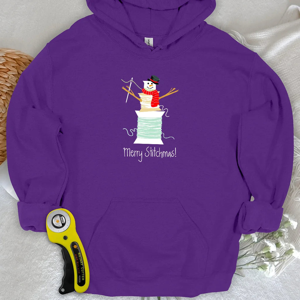 Joyeux Noël à tous les couturiers ! Pull à capuche